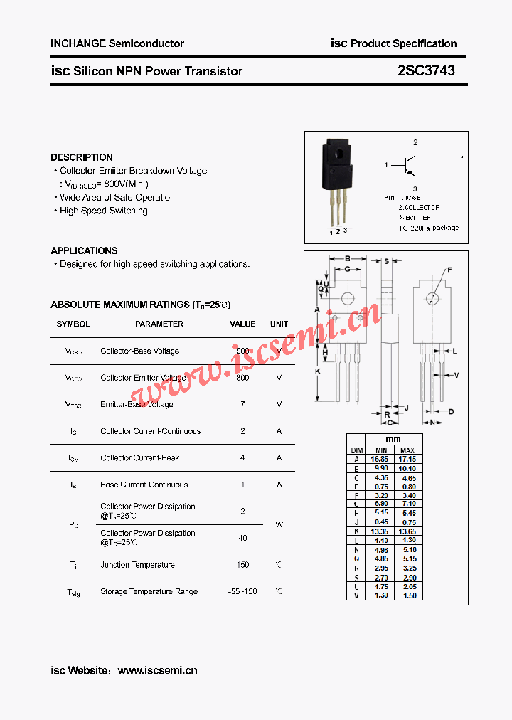 2SC3743_4575160.PDF Datasheet
