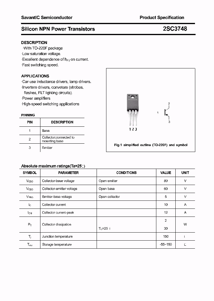 2SC3748_4418110.PDF Datasheet