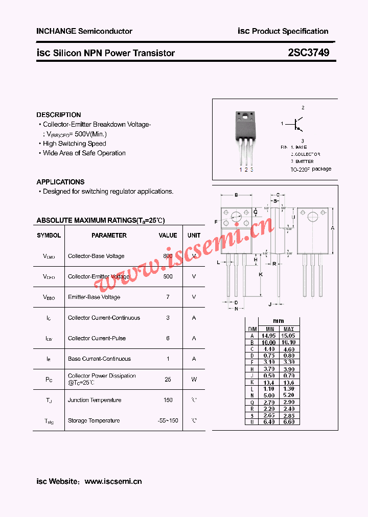 2SC3749_4575162.PDF Datasheet