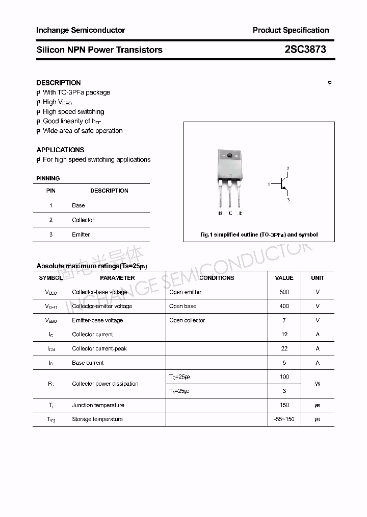 2SC3873_4320754.PDF Datasheet