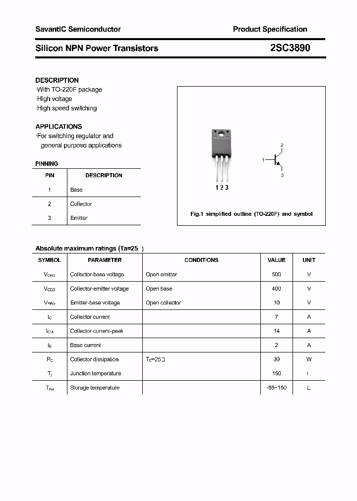 2SC3890_4418096.PDF Datasheet