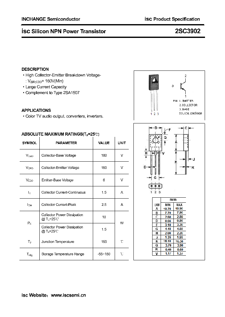 2SC3902_4351886.PDF Datasheet