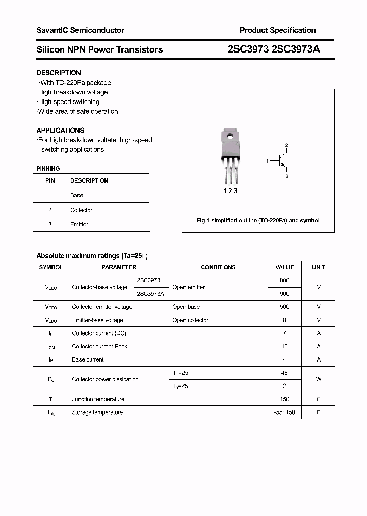 2SC3973_4440033.PDF Datasheet