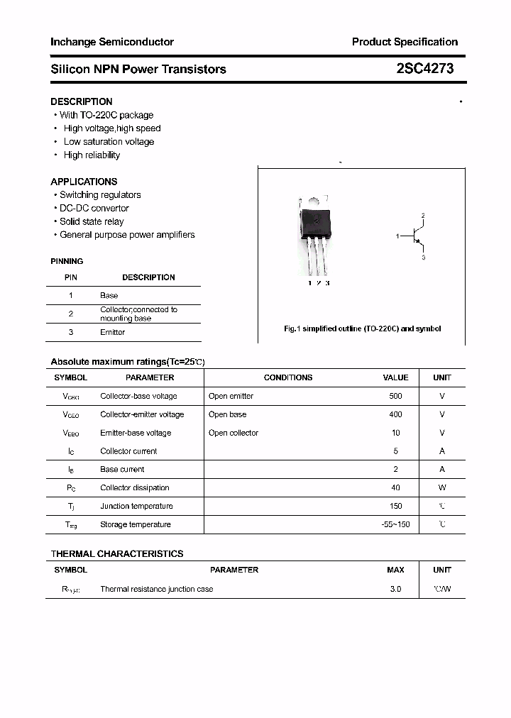 2SC4273_4394268.PDF Datasheet
