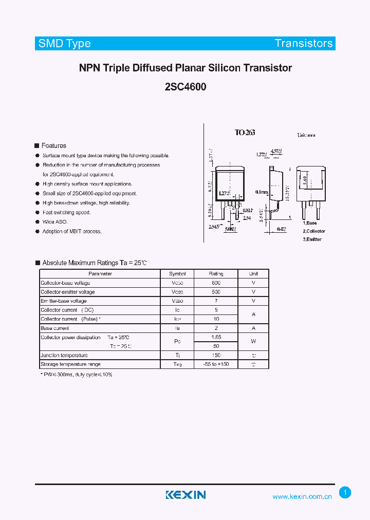 2SC4600_4344712.PDF Datasheet