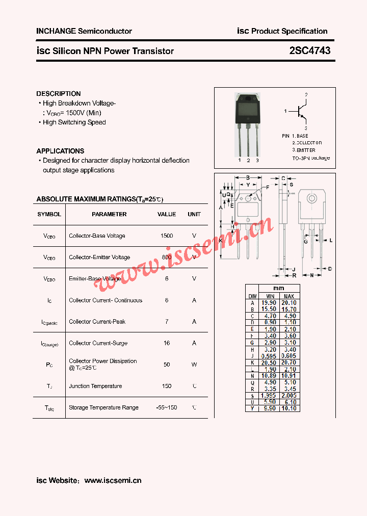 2SC4743_4773325.PDF Datasheet