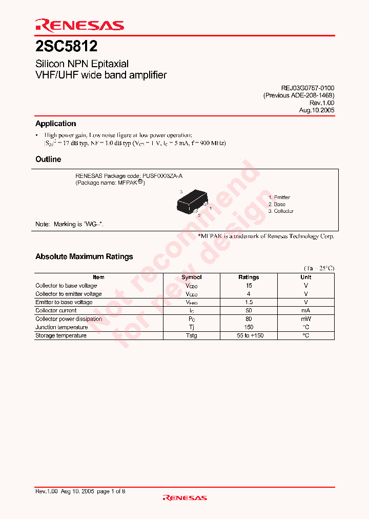 2SC5812WG-TR-E_4418060.PDF Datasheet
