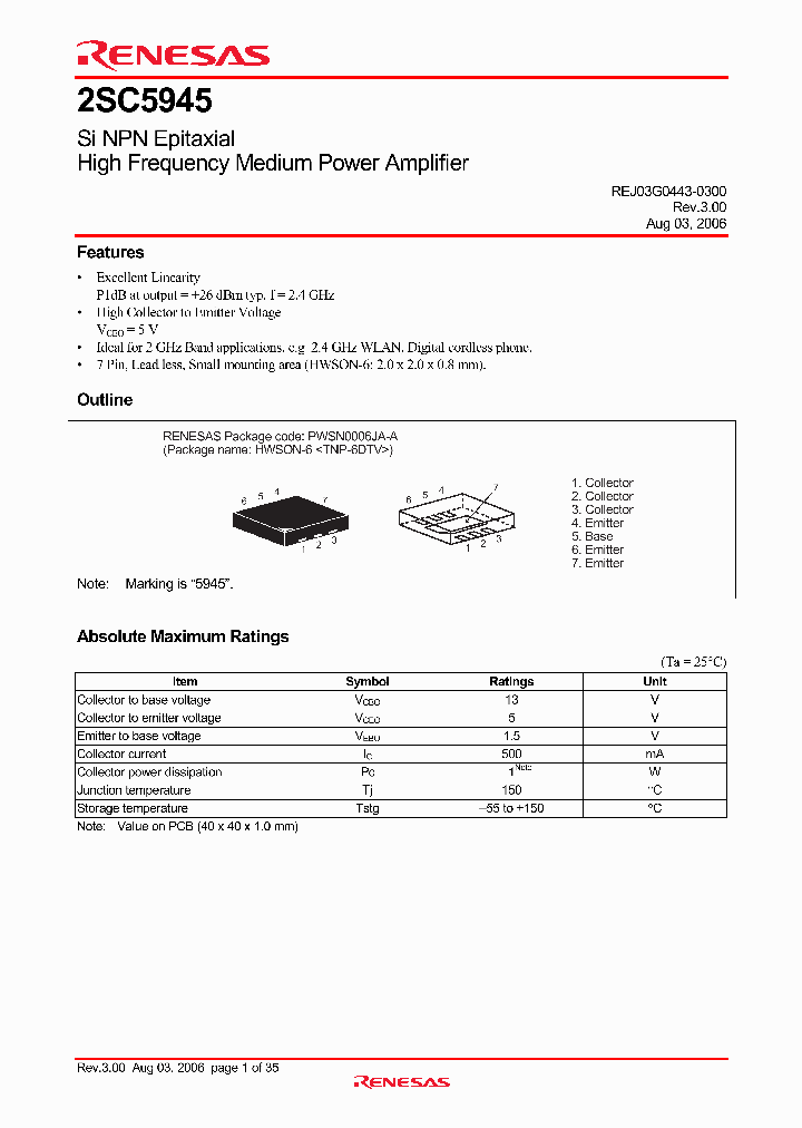 2SC5945_4249129.PDF Datasheet