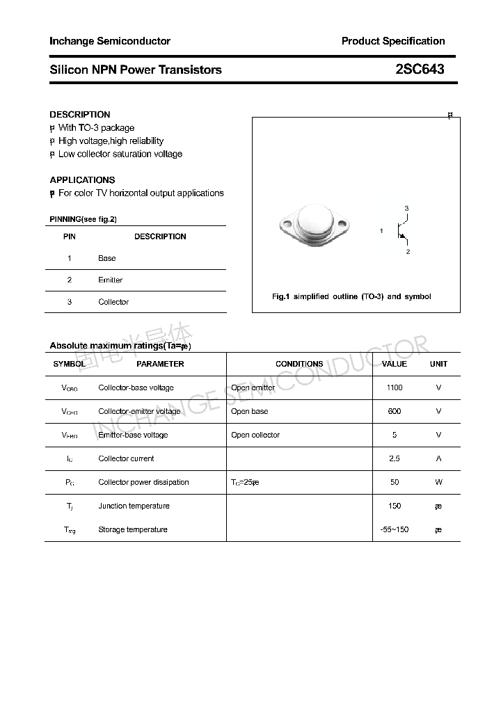 2SC643_4305971.PDF Datasheet