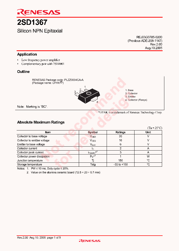 2SD1367BCTR-E_4236871.PDF Datasheet