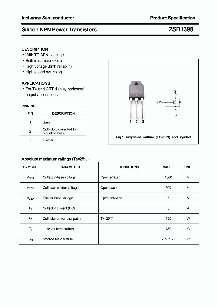 2SD1398_4373049.PDF Datasheet