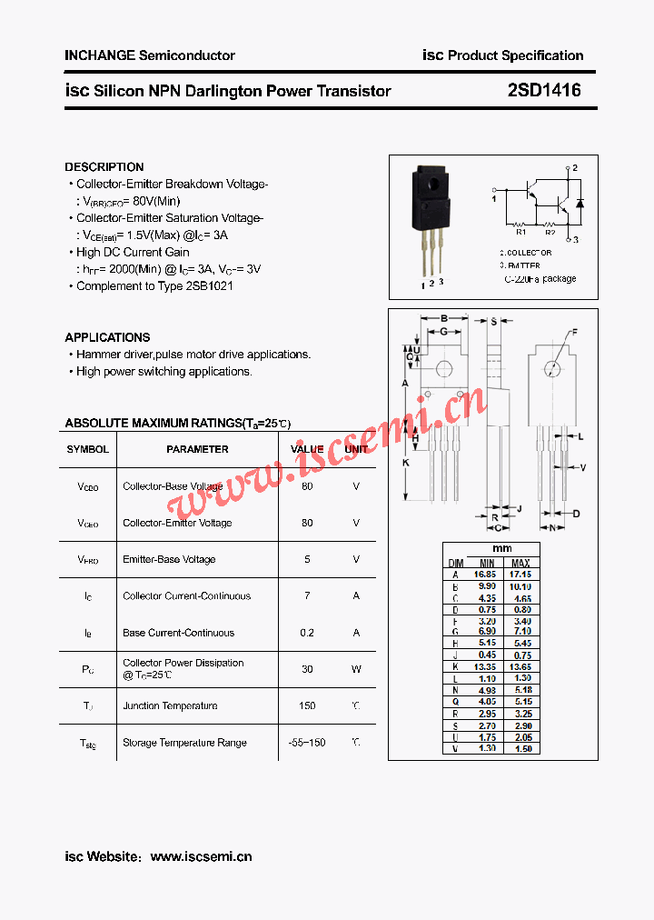 2SD1416_4469082.PDF Datasheet