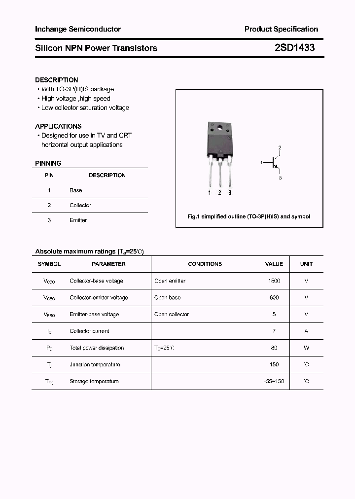 2SD1433_4361349.PDF Datasheet