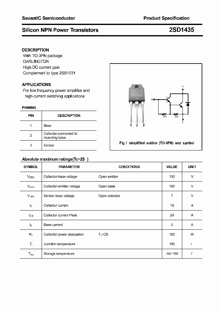 2SD1435_4817479.PDF Datasheet