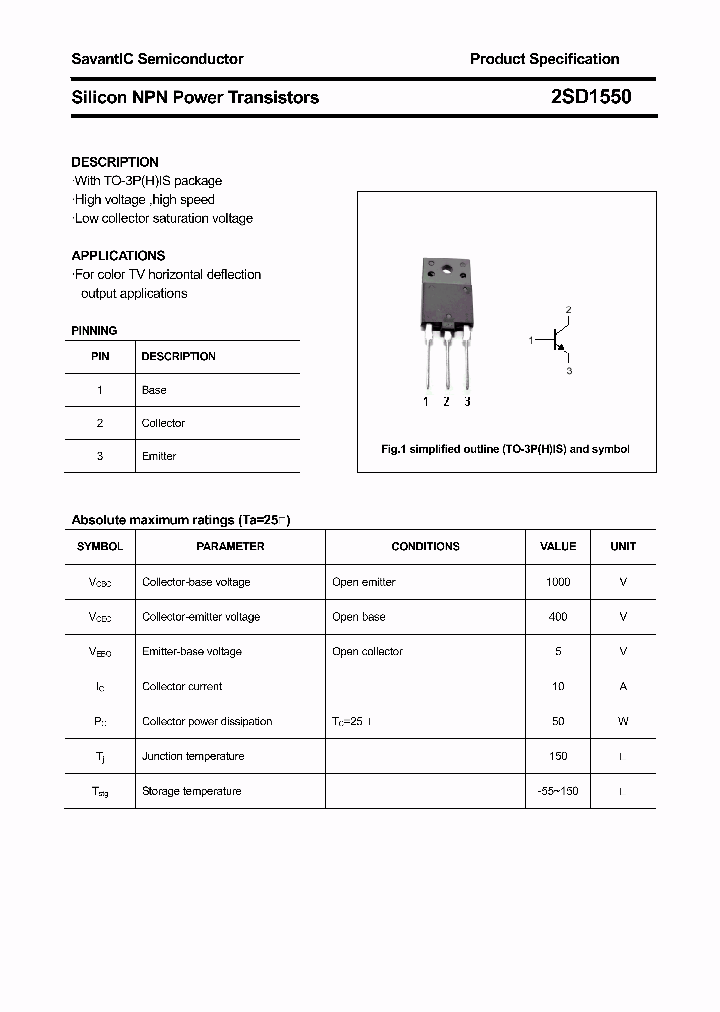 2SD1550_4377128.PDF Datasheet