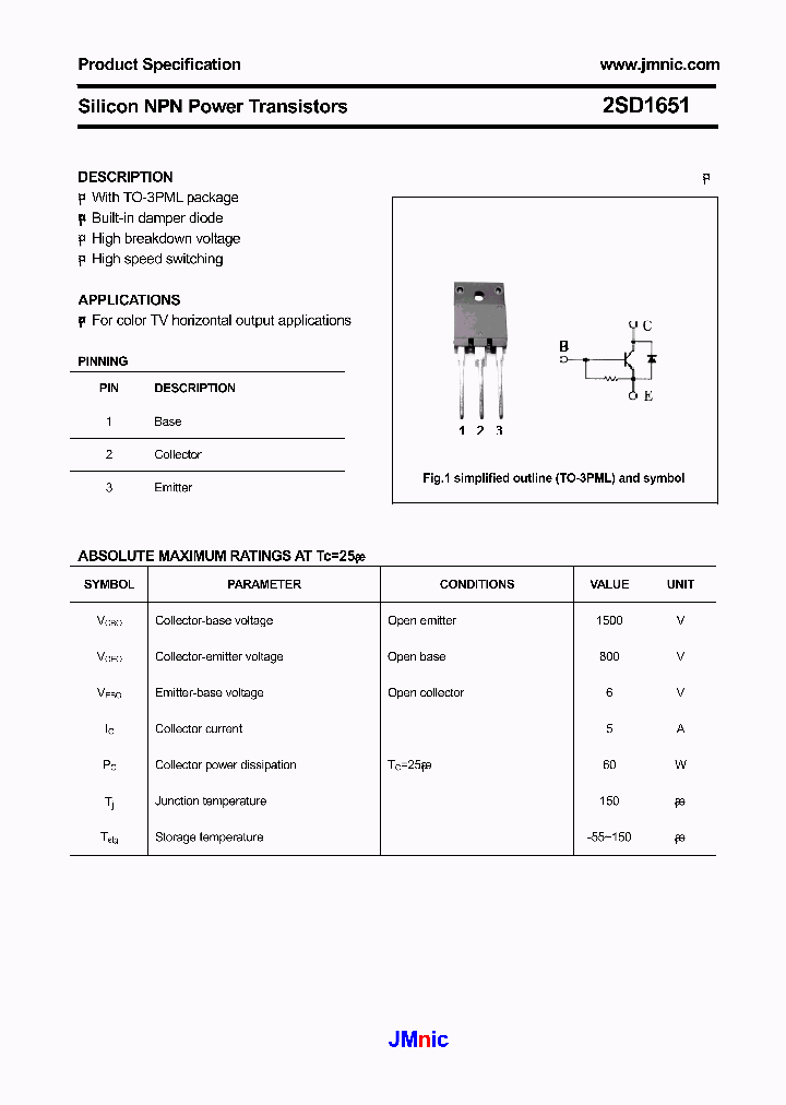 2SD1651_4611357.PDF Datasheet