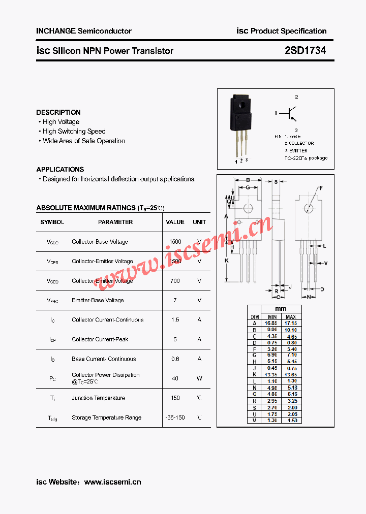 2SD1734_4615458.PDF Datasheet
