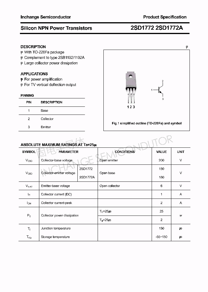 2SD1772_4373682.PDF Datasheet