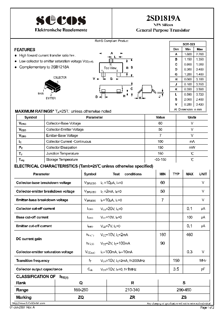 2SD1819A_4415130.PDF Datasheet