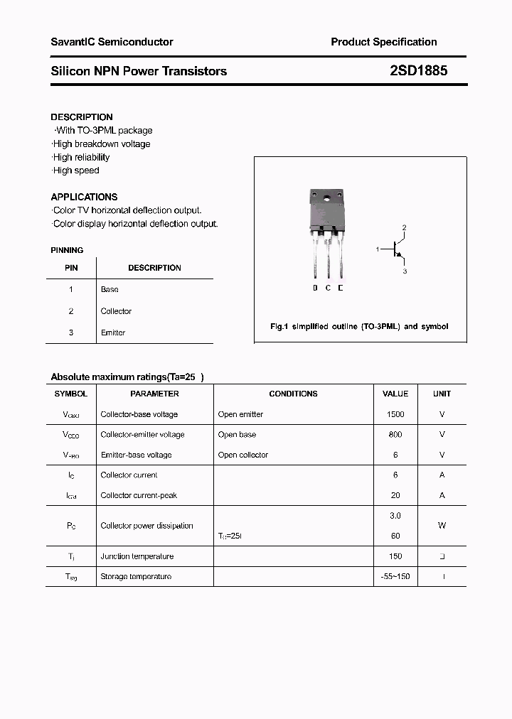 2SD1885_4394283.PDF Datasheet