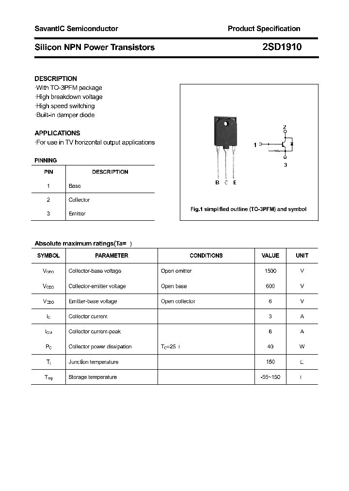 2SD1910_4408649.PDF Datasheet