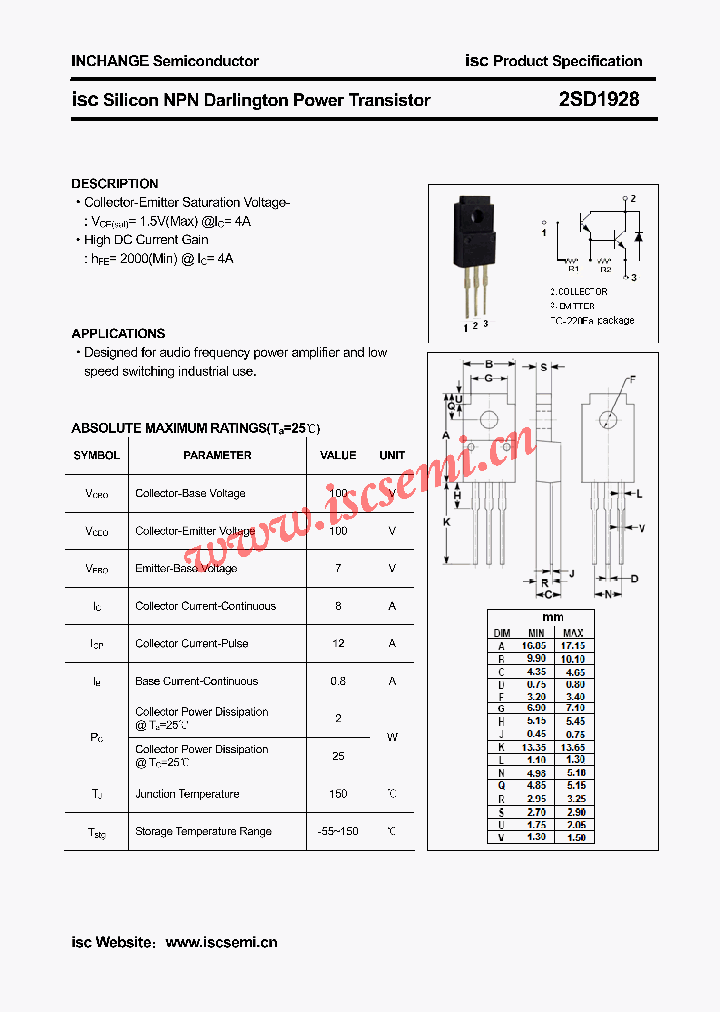 2SD1928_4709107.PDF Datasheet