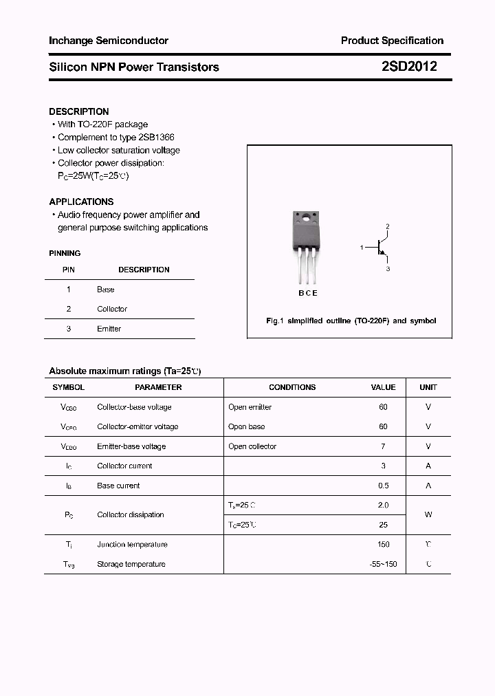 2SD2012_4361343.PDF Datasheet