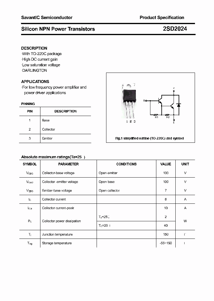 2SD2024_4436621.PDF Datasheet