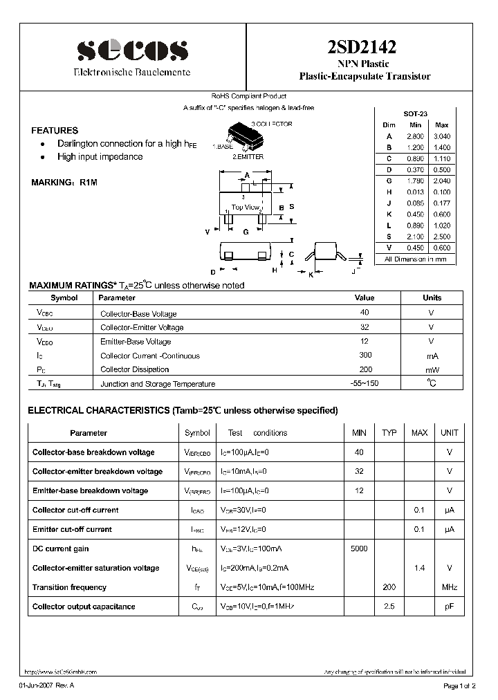 2SD2142_4420006.PDF Datasheet