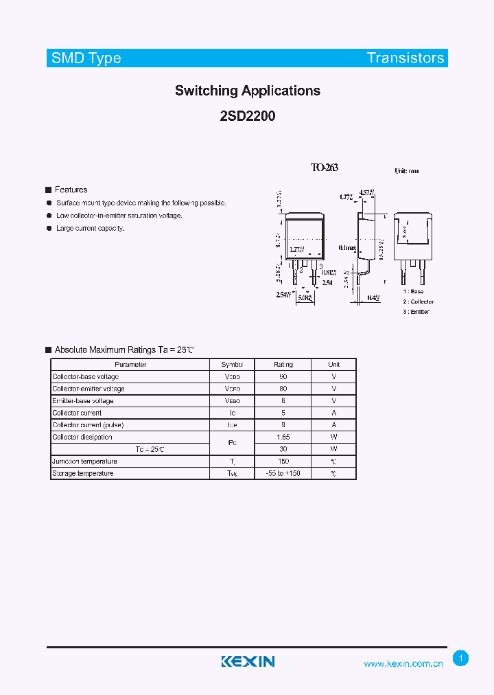 2SD2200_4630832.PDF Datasheet