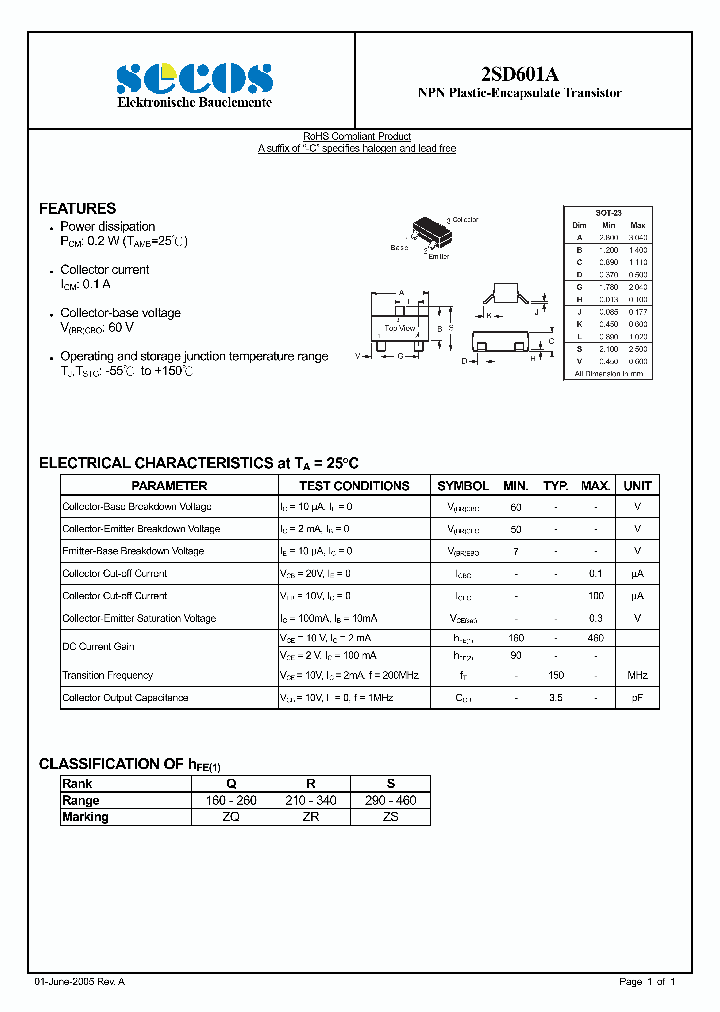 2SD601A_4418034.PDF Datasheet