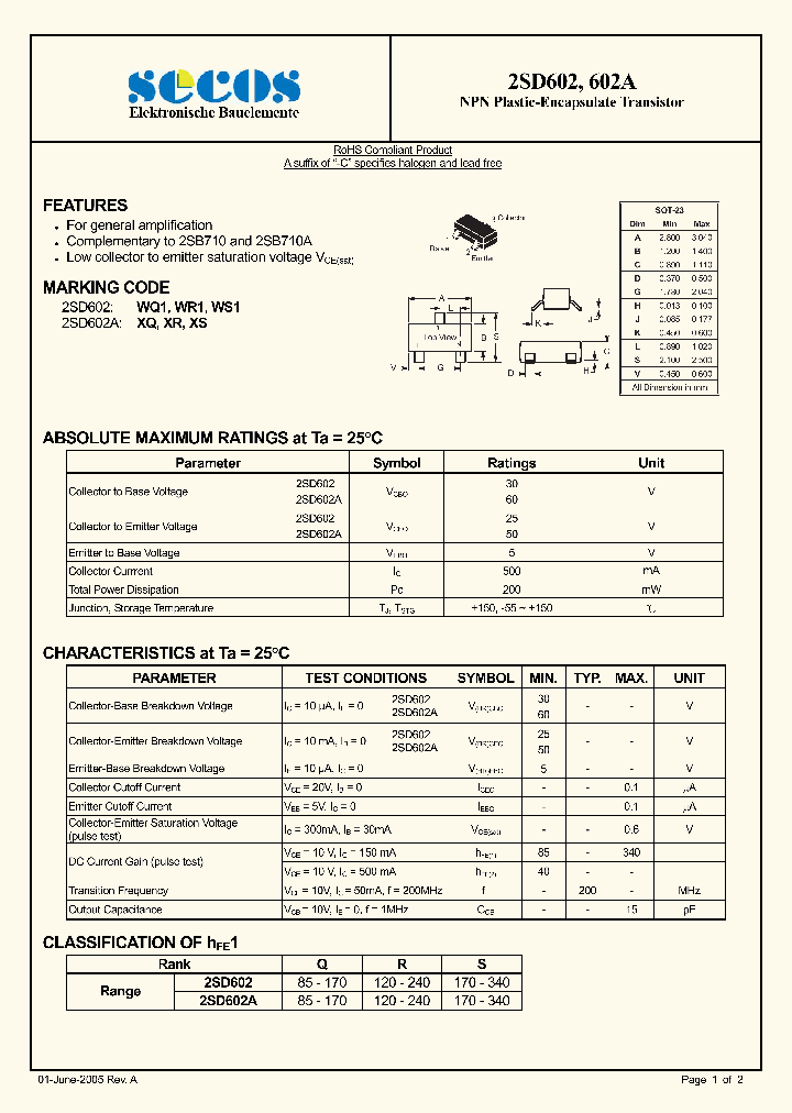 2SD602_4413970.PDF Datasheet