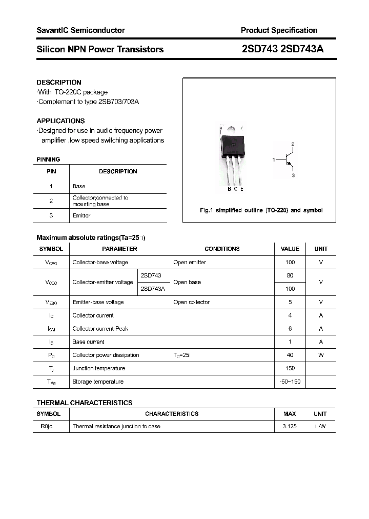 2SD743_4459665.PDF Datasheet