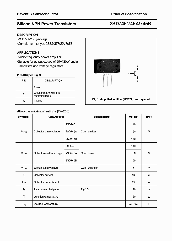 2SD745_4459667.PDF Datasheet