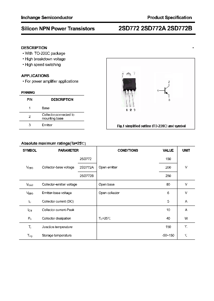 2SD772A_4402641.PDF Datasheet