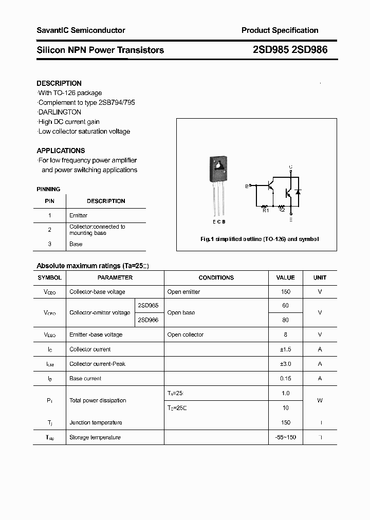 2SD985_4392970.PDF Datasheet