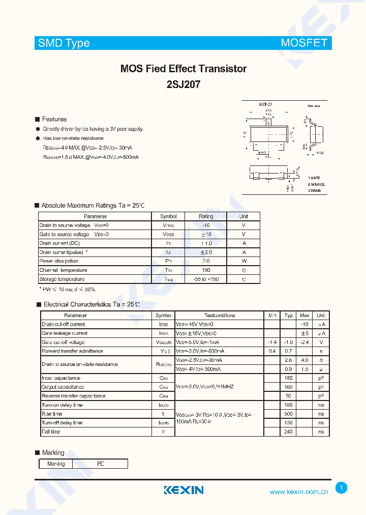2SJ207_4392469.PDF Datasheet