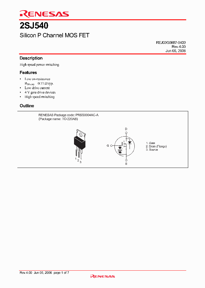 2SJ540-E_4491872.PDF Datasheet