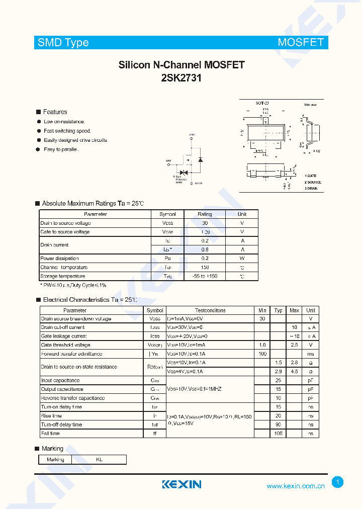 2SK2731_4336287.PDF Datasheet