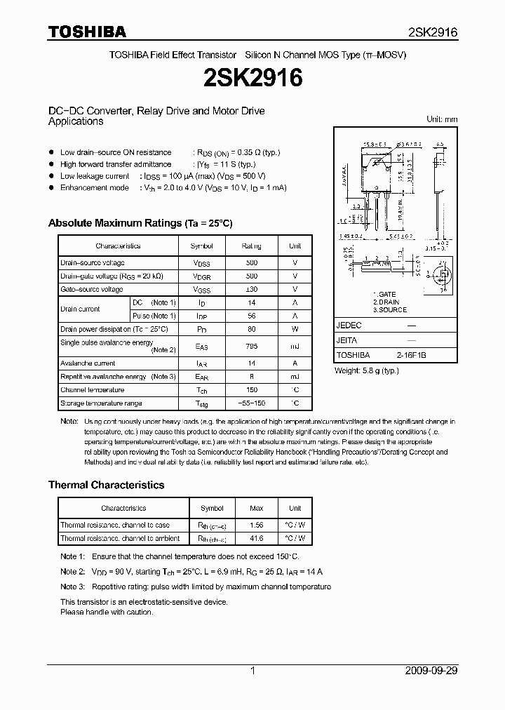 2SK291609_4714659.PDF Datasheet