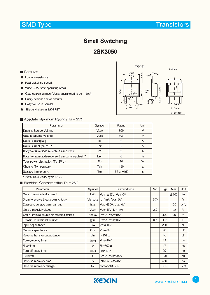 2SK3050_4324485.PDF Datasheet
