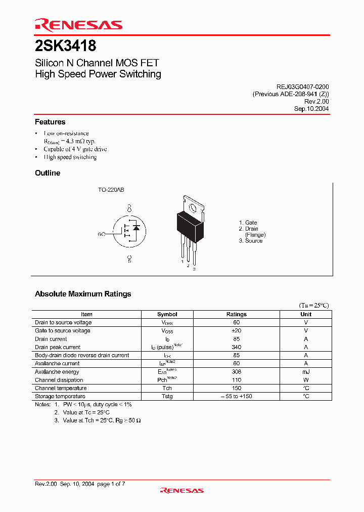 2SK3418_4785439.PDF Datasheet