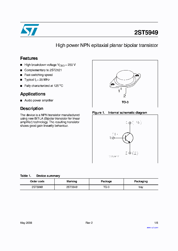 2ST5949_4449409.PDF Datasheet