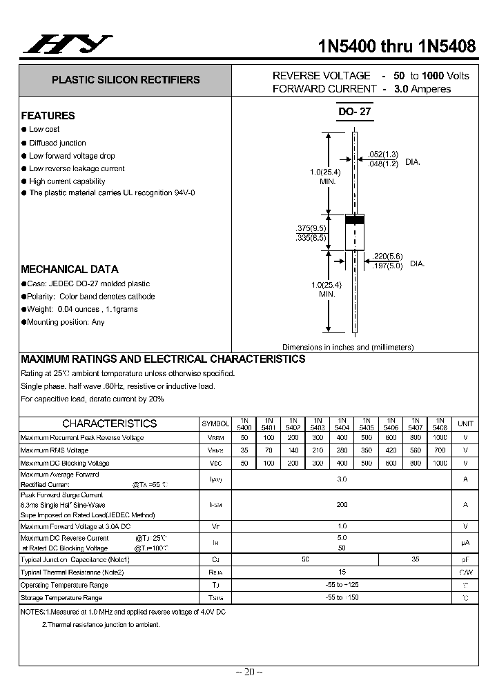 1N5400-1N5408_4504791.PDF Datasheet