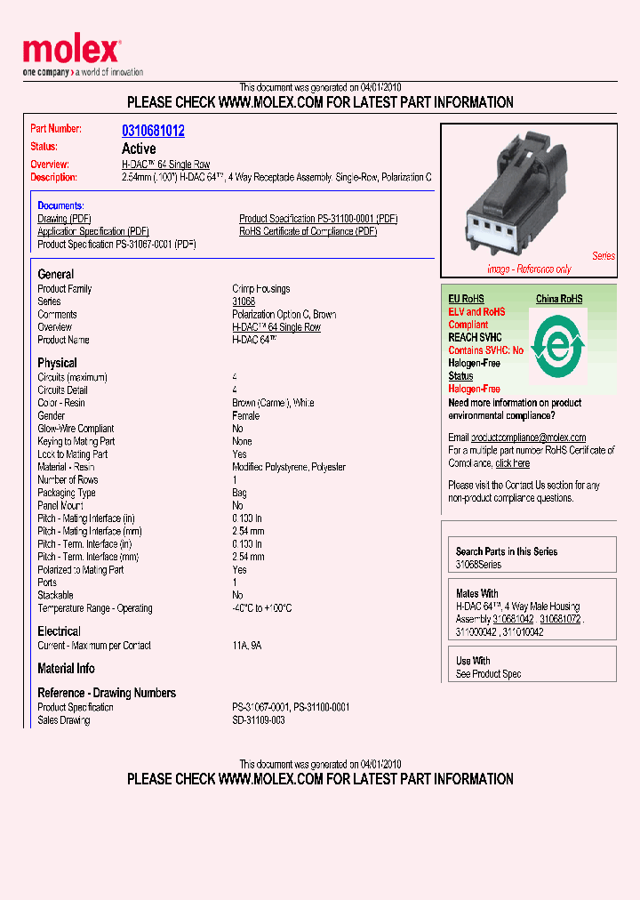 31068-1012_4862050.PDF Datasheet