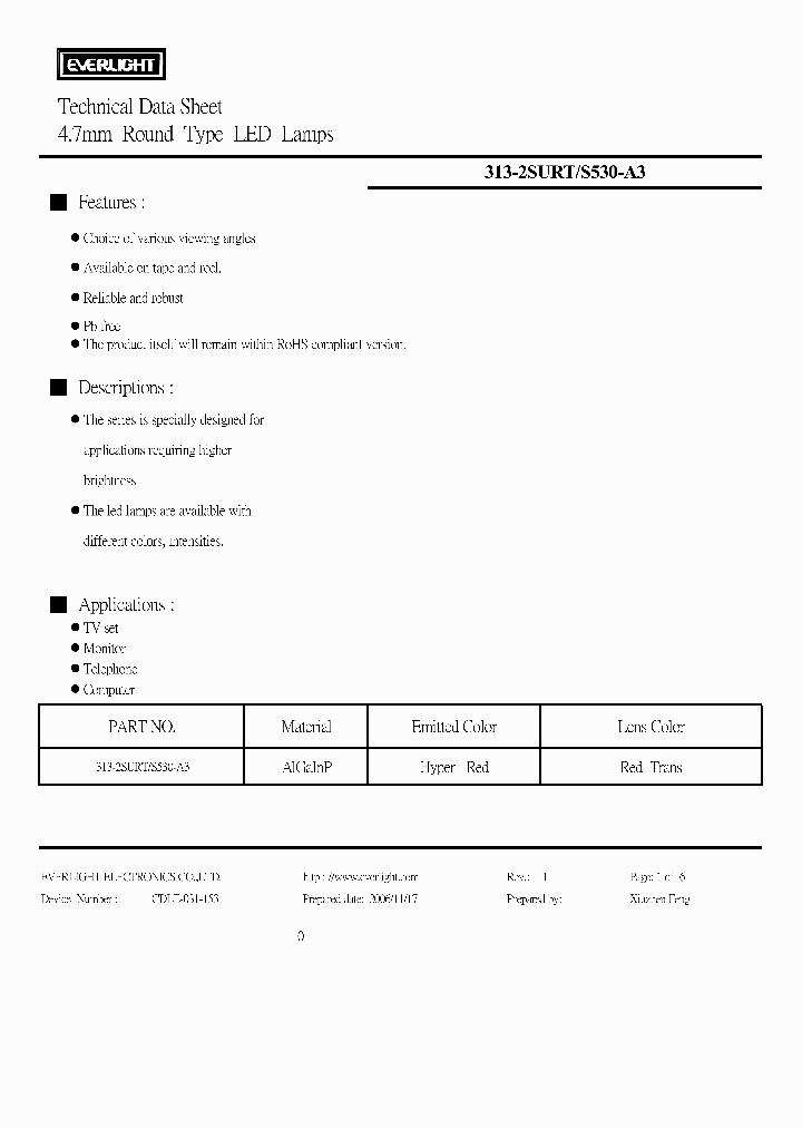 313-2SURT-S530-A3_4318263.PDF Datasheet
