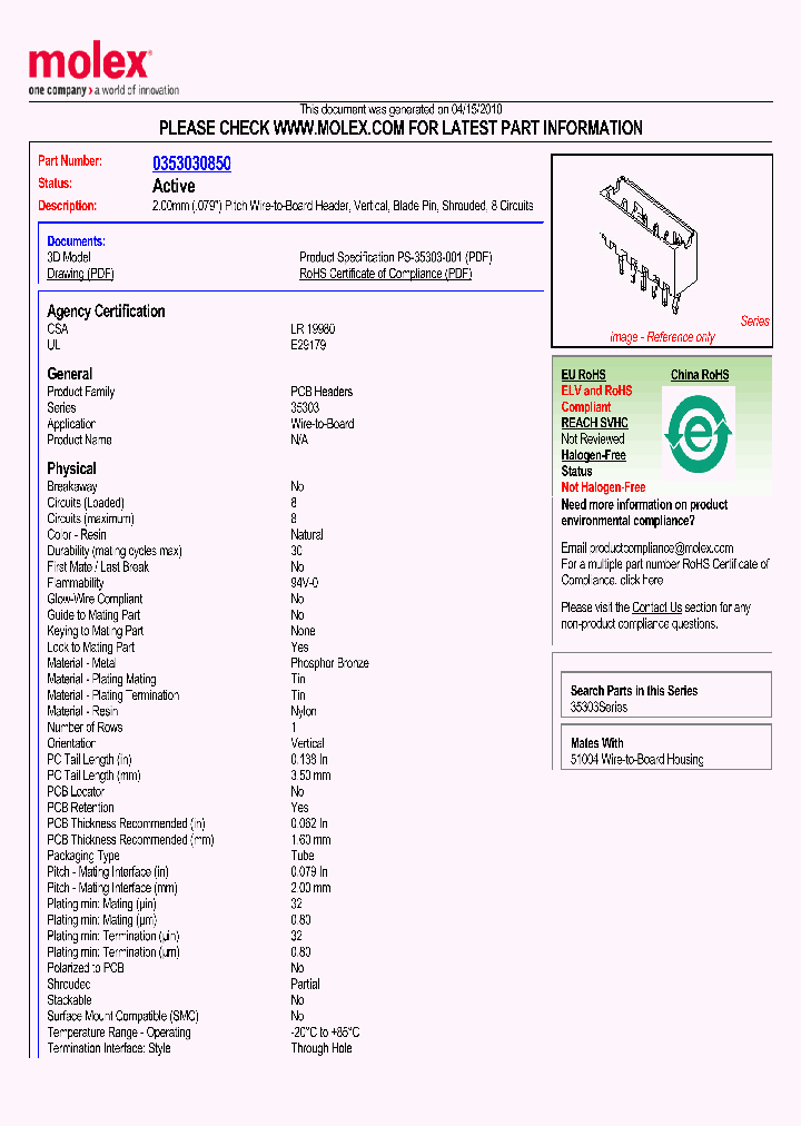 35303-0850_4904347.PDF Datasheet