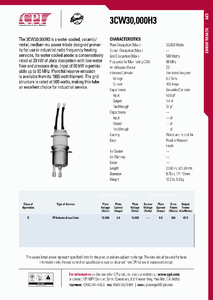 3CW30000H3_4422711.PDF Datasheet