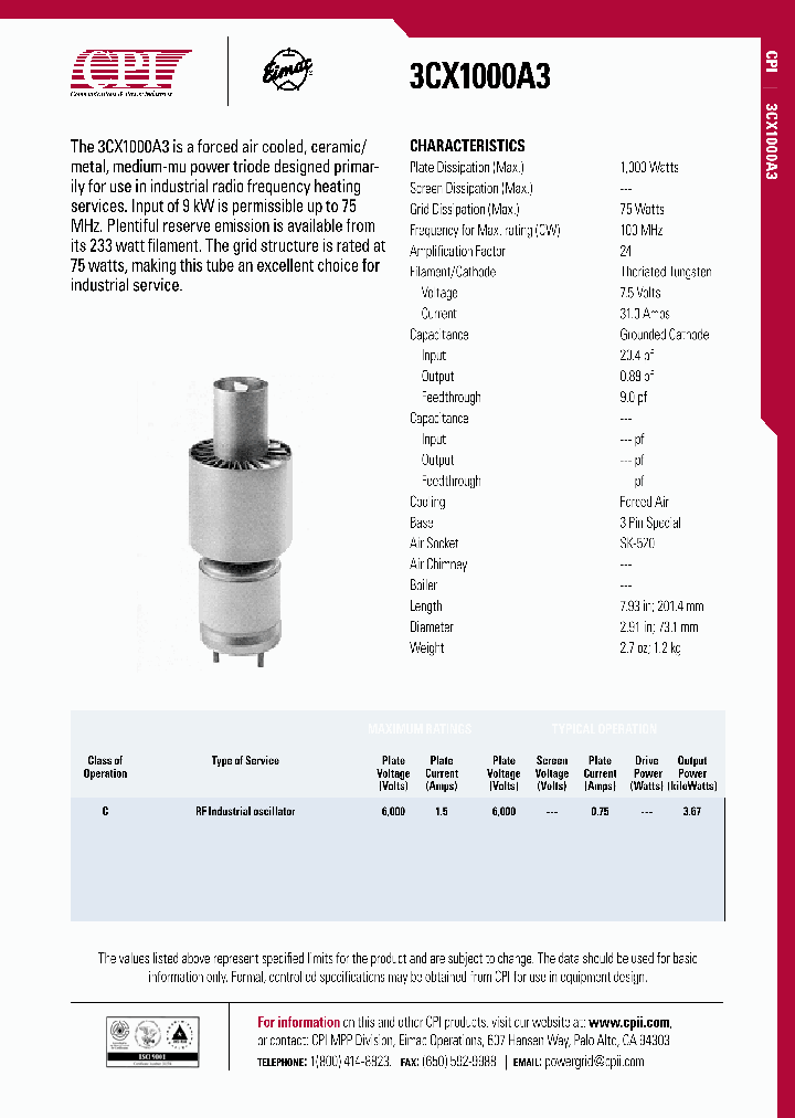3CX1000A3_4425789.PDF Datasheet