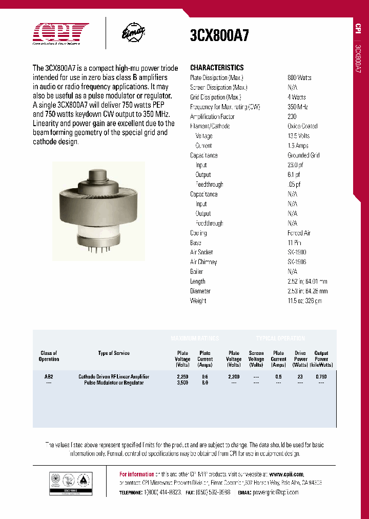 3CX800A7_4421357.PDF Datasheet